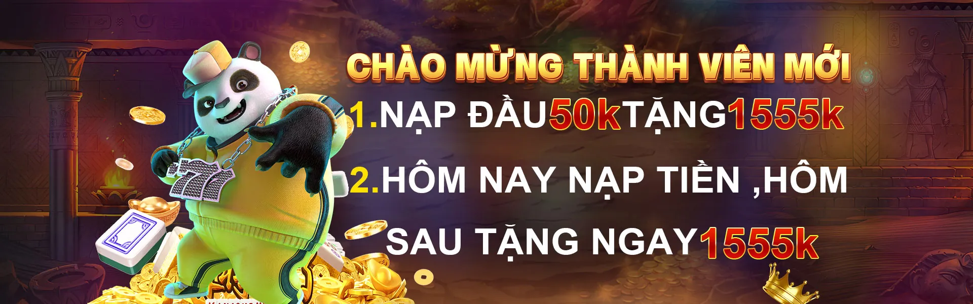 Hình ảnh chính trò chơi nổ hũ với biểu tượng jackpot lớn tại trang đánh baccarat uy tín